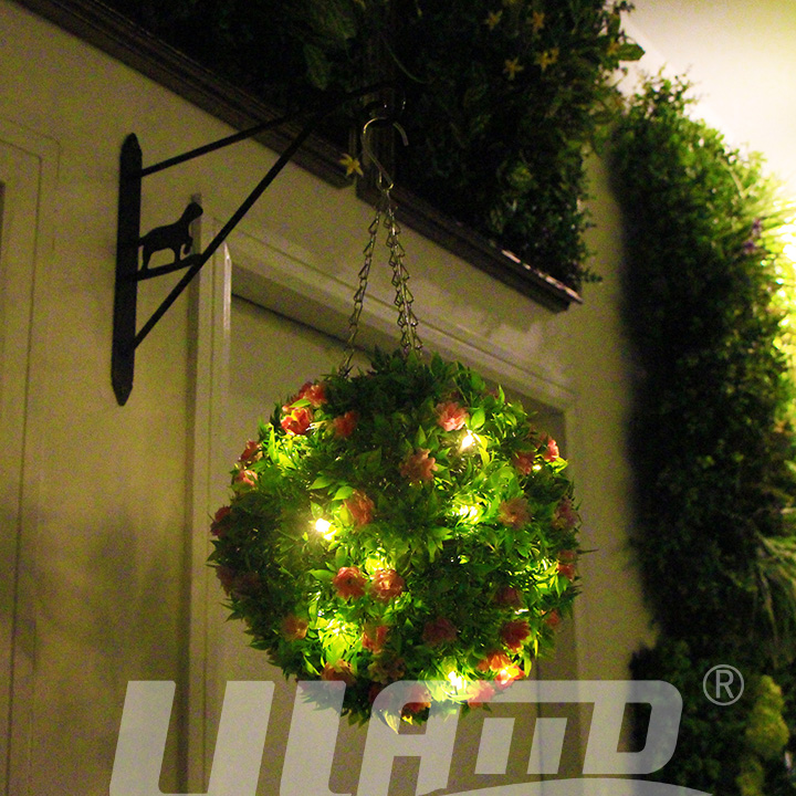 仿真植物球裝飾效果圖