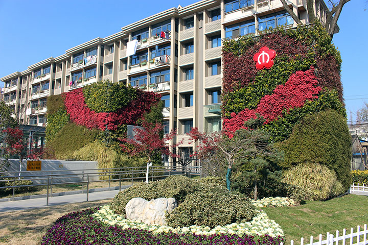 室外仿真綠植墻