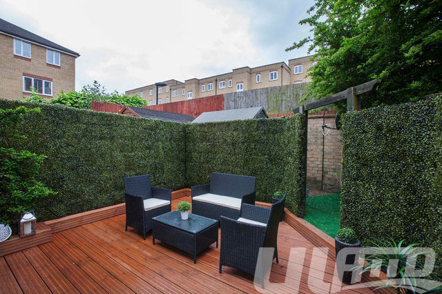 綠植仿真圍墻塑料墻飾