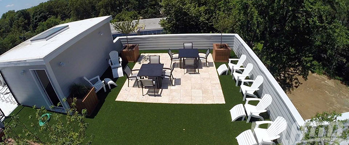 樓頂仿真休閑草坪