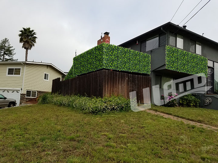 陽臺仿真植物墻